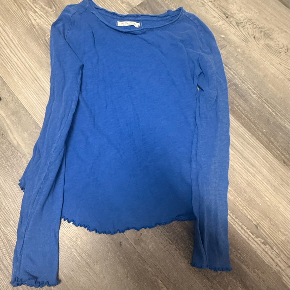 We The Free Vibrant Blue Top